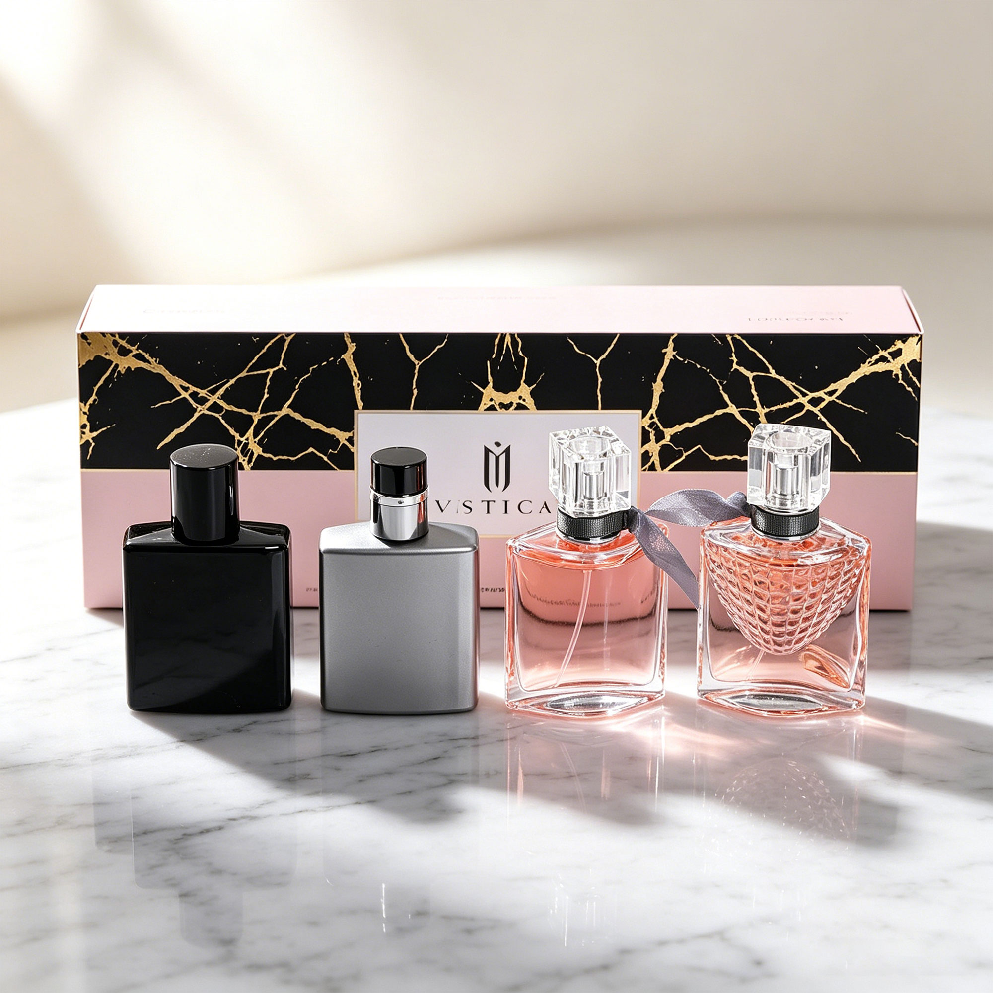 Perfume And Fragrance Difference - 4Pcs Bottles Mixed Perfume Set 30ml