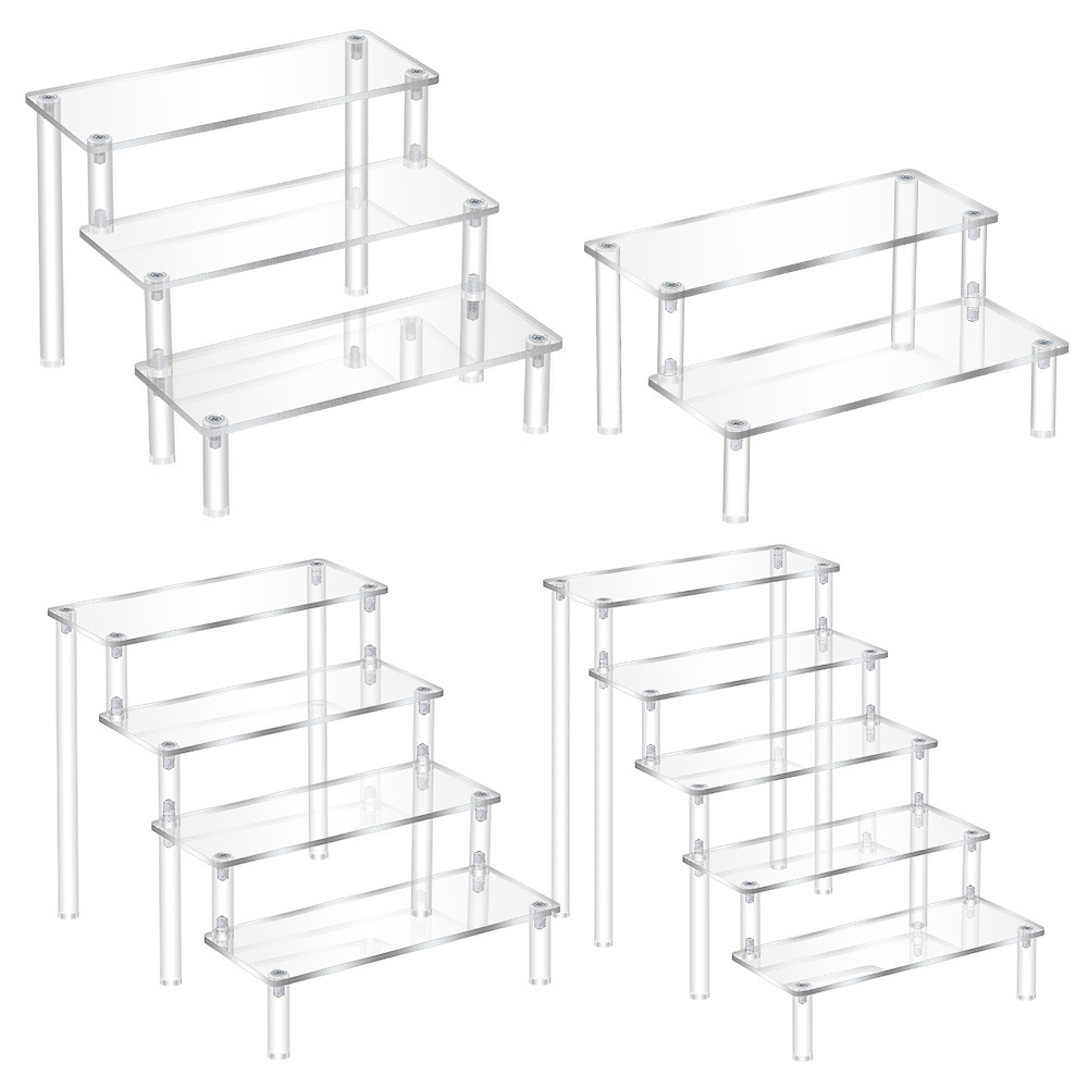 Perfume Villa Fragrance - Acrylic Riser,Clear Display Risers Stand Perfume