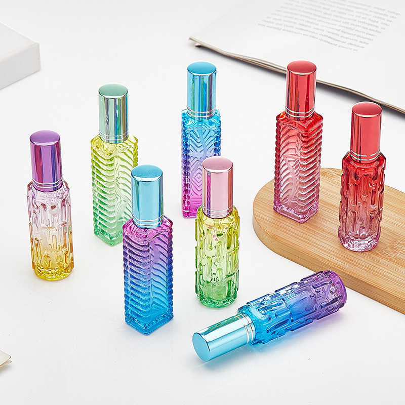 Perfume Fragrance One - 1Pcs 10ml Colorful Square Glass Perfume