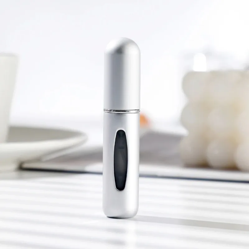 Perfume Fragrance One - Portable Refillable Perfume Atomizer, Mini Aluminum