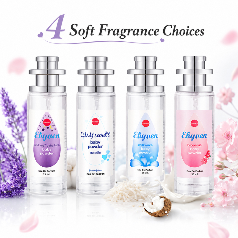 Perfume Fragrance Powder - 2pcs 35ml Baby Powder Perfume for
