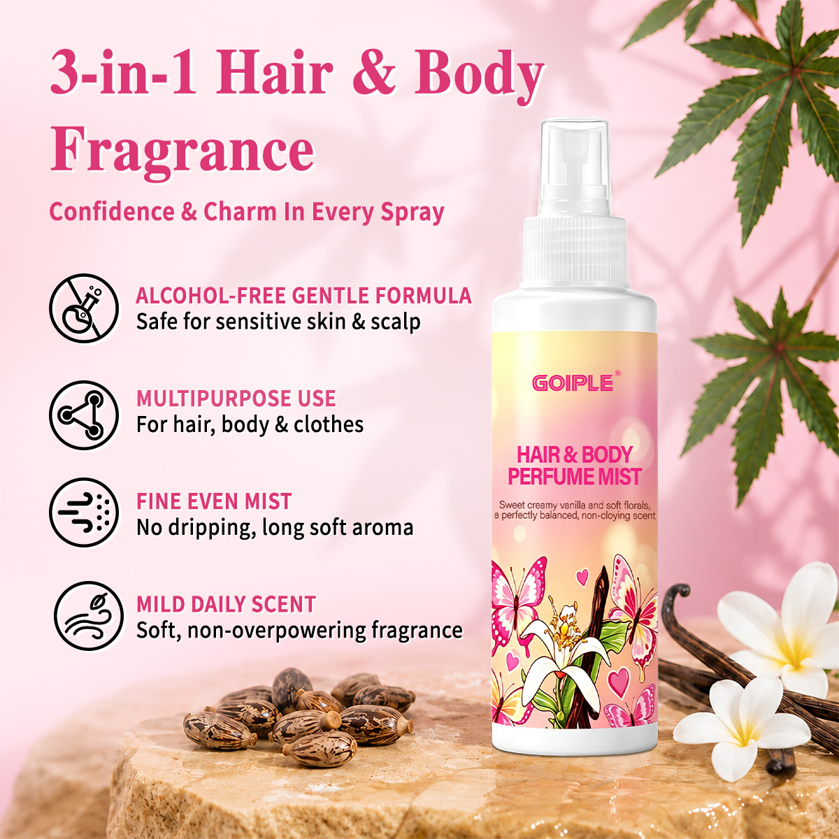 Hair & Body Perfume Mist Body  - Perfume Aroma Fragrance review and price