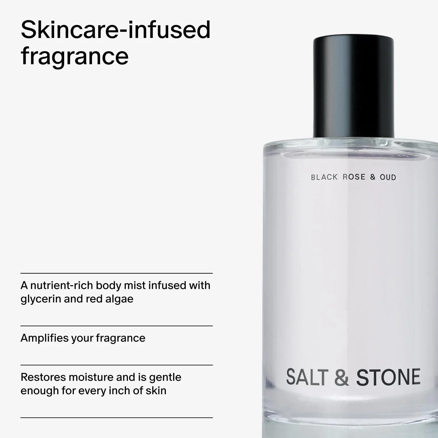SALT & STONE Black Rose & Oud  - Fragrance Long Lasting Perfume review and price