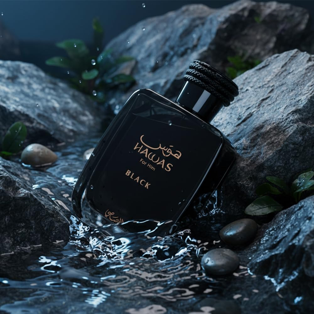 Hawas Black by Rasasi for Men  - Perfume Fragrance For Men review and price
