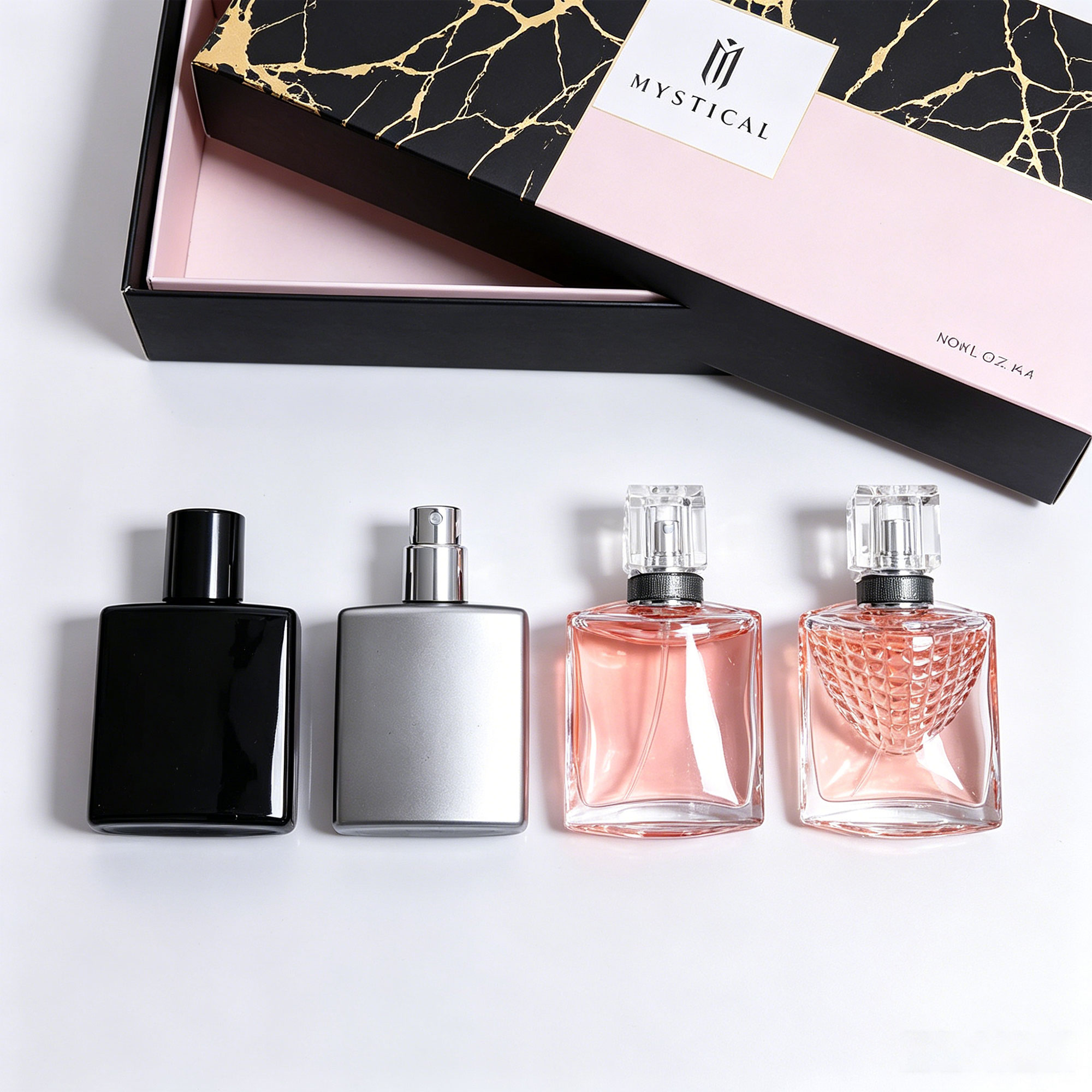 4Pcs Bottles Mixed Perfume Set - Perfume And Fragrance Difference review and price