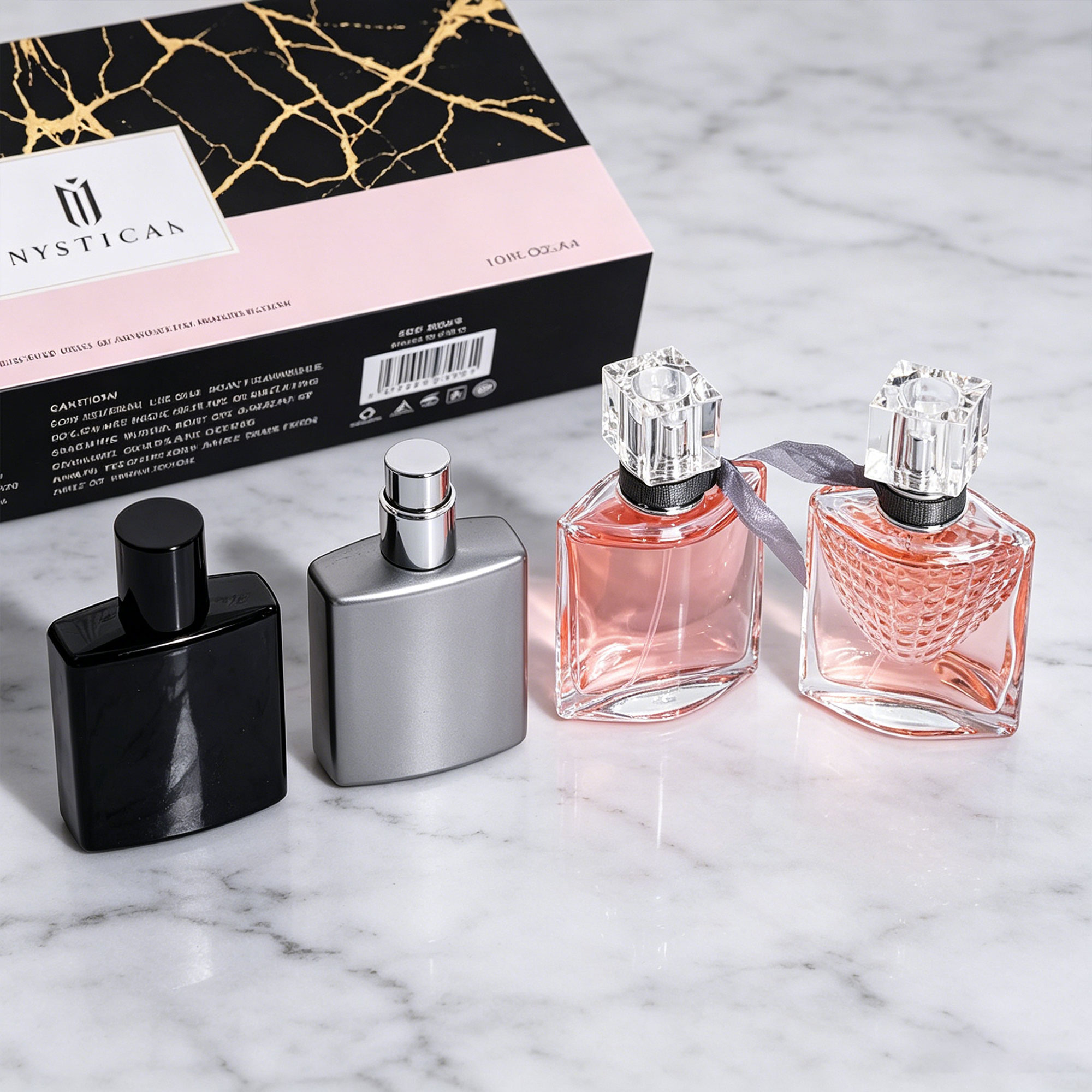4Pcs Bottles Mixed Perfume Set - Perfume And Fragrance Difference review and price