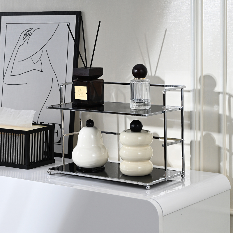 1Pc Double-Layer Desktop Stora - Perfume Villa Fragrance review and price