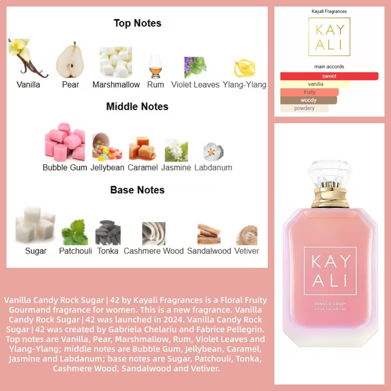 KAYALI Vanilla Candy Rock Suga - Perfume Fragrance Vanilla review and price
