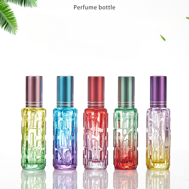 1Pcs 10ml Colorful Square Glas - Perfume Fragrance One review and price