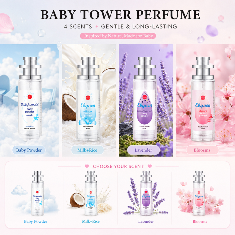 2pcs 35ml Baby Powder Perfume  - Perfume Fragrance Powder review and price