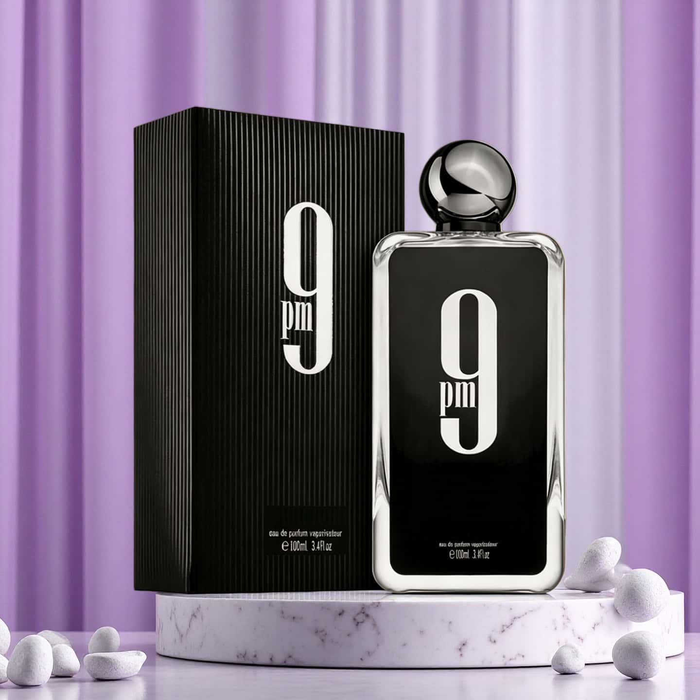 100ML Afnan 9 PM Rebel Unisex  - Perfume Fragrance For Men review and price