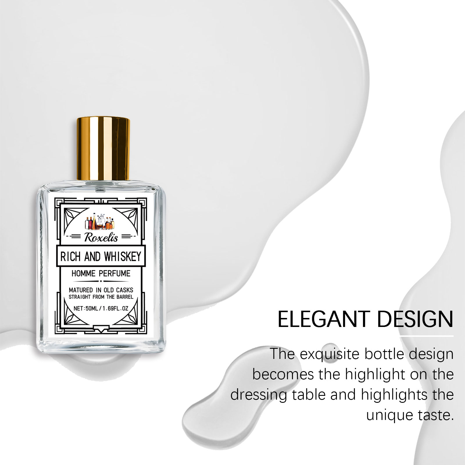 Roxelis 50ml Charm Whisky Men' - Fragrance Perfume Usa review and price